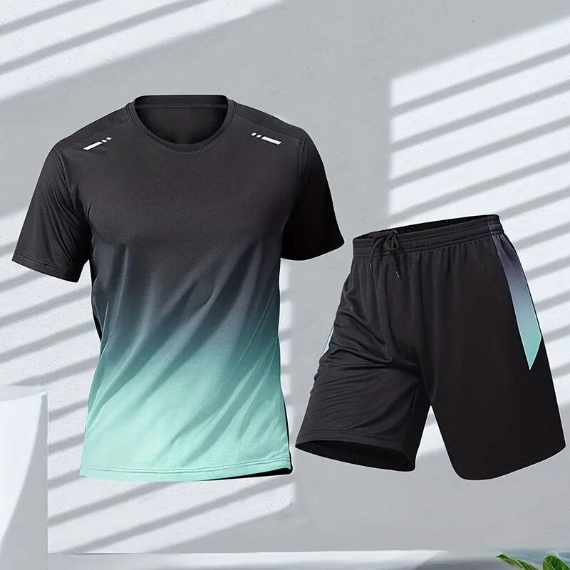 Activewear Set Trainingsanzug Herren | Schnelltrocknend & Bewegungsfreiheit