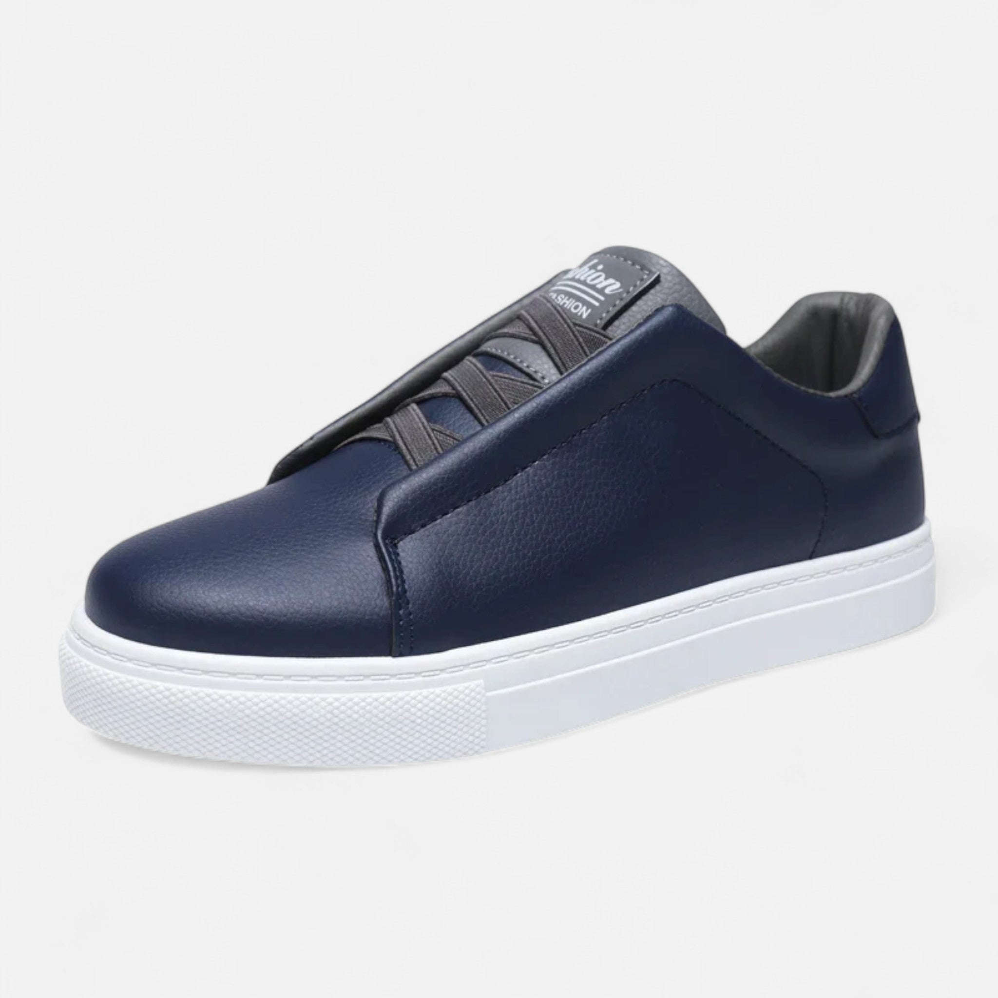 Slip-On Lædersneakers til Herrer