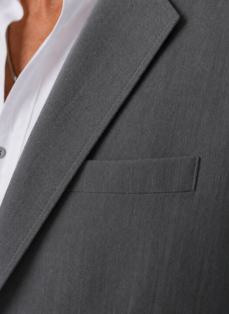 Let Blazer til Mænd med Skræddersyet Smart Casual Pasform