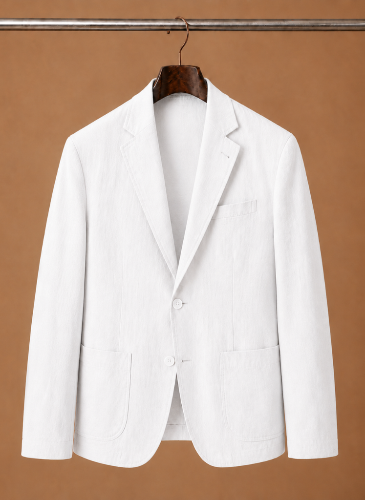 Let Blazer til Mænd med Skræddersyet Smart Casual Pasform