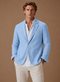 Let Blazer til Mænd med Skræddersyet Smart Casual Pasform