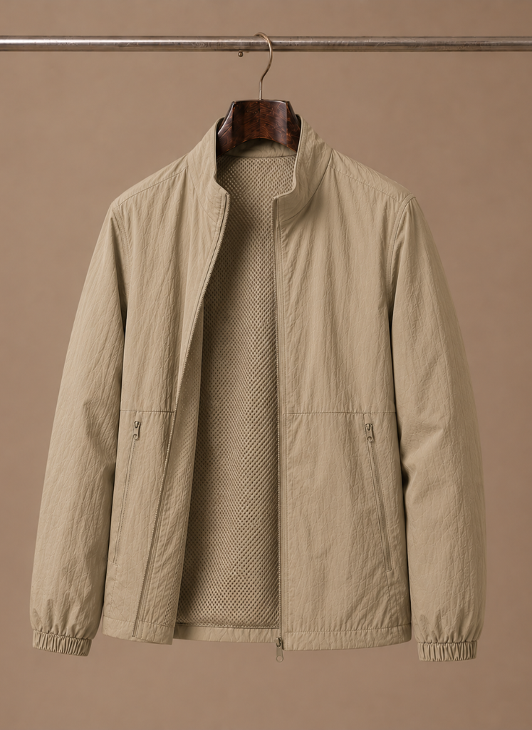 Let Sommerjakke til Mænd med Smart Casual Pasform