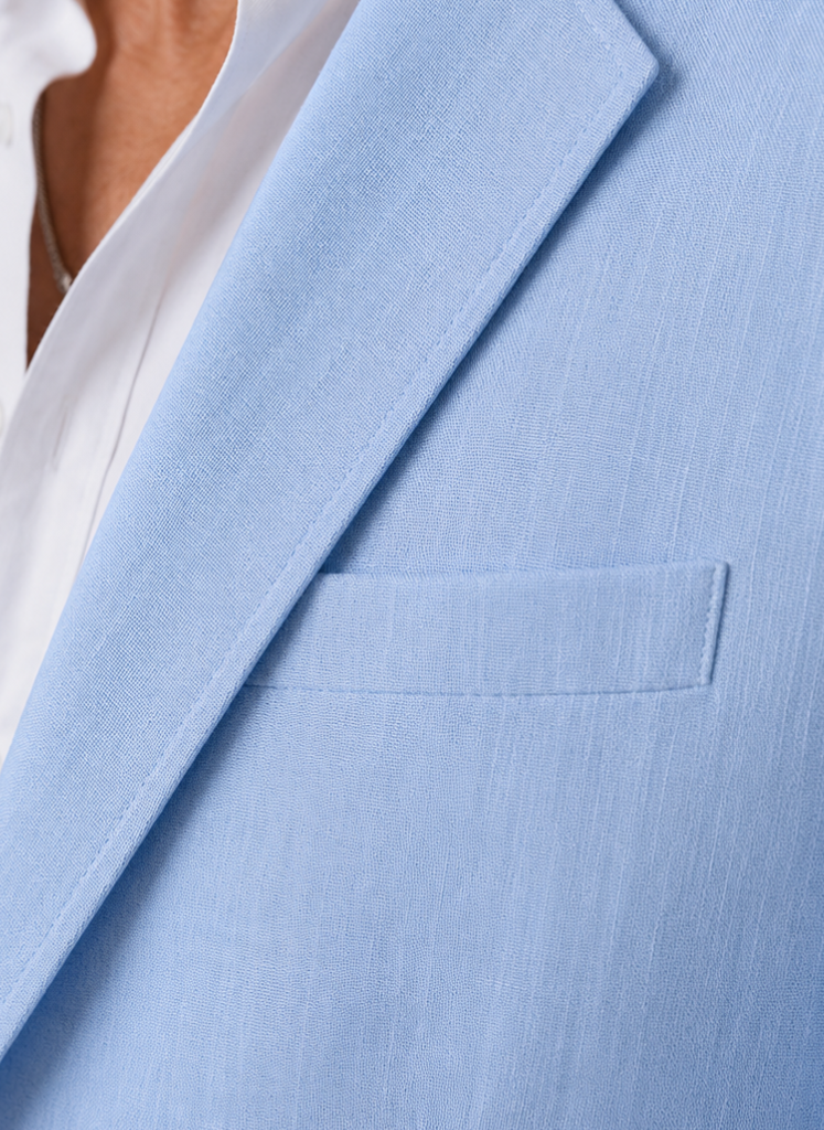 Let Blazer til Mænd med Skræddersyet Smart Casual Pasform