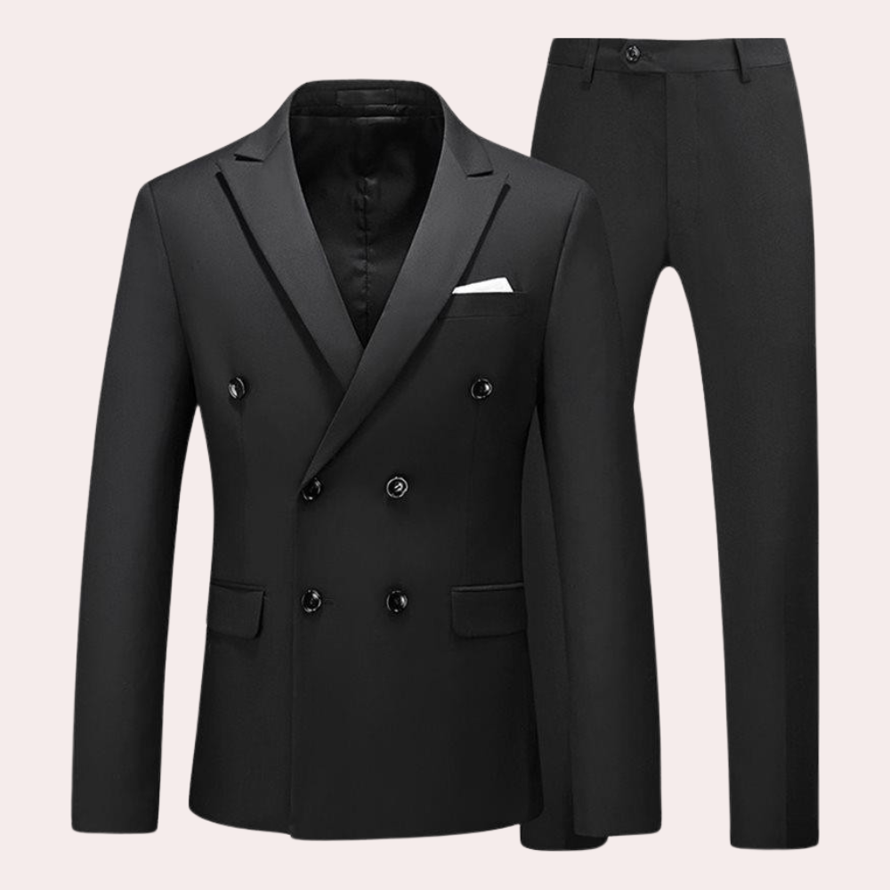 Bellivaro | Klassisk 2-delt Herresæt til Stilfulde og Komfortable Looks