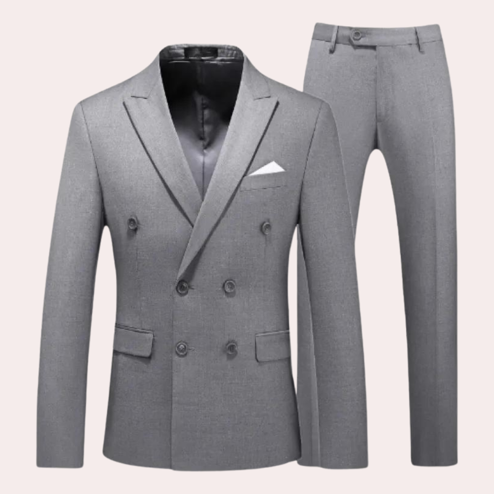 Bellivaro | Klassisk 2-delt Herresæt til Stilfulde og Komfortable Looks