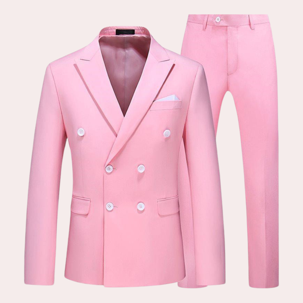 Bellivaro | Klassisk 2-delt Herresæt til Stilfulde og Komfortable Looks