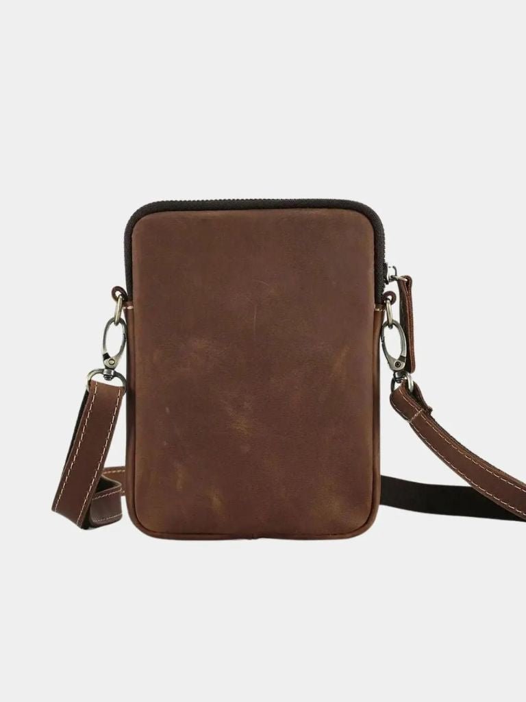 Carl | Minimalistisk Skuldertaske i Læder
