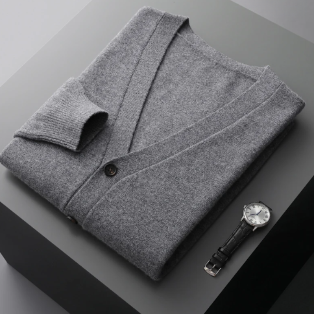 Bellivaro | Tidløs Cardigan I Luksuriøst Materiale Med Elegant Pasform