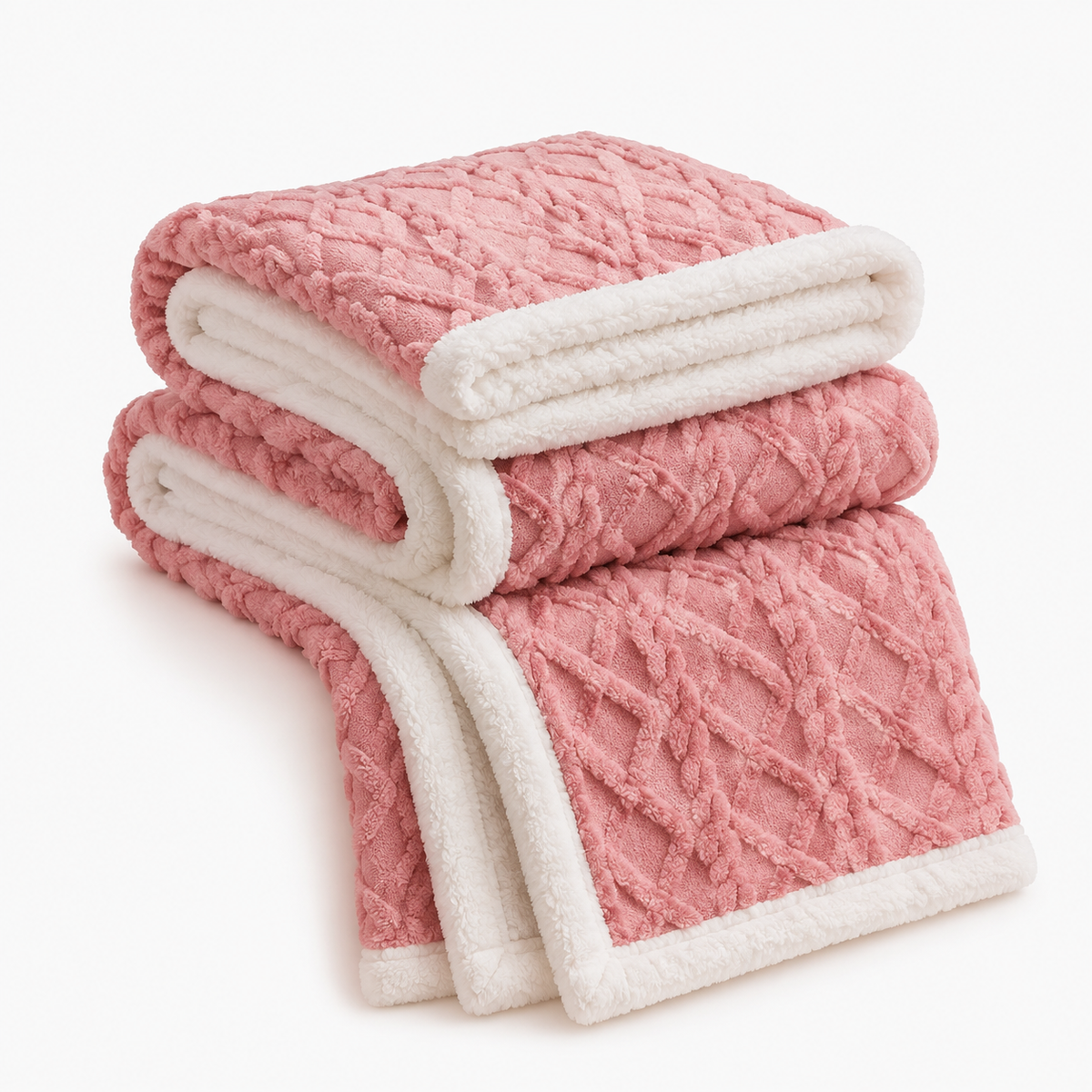 Blødt Fleece Tæppe til Sofa og Seng – 6 Størrelser