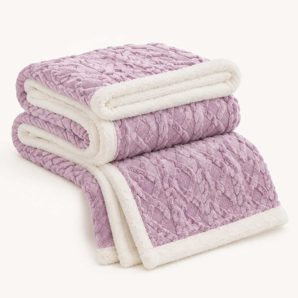 Blødt Fleece Tæppe til Sofa og Seng – 6 Størrelser