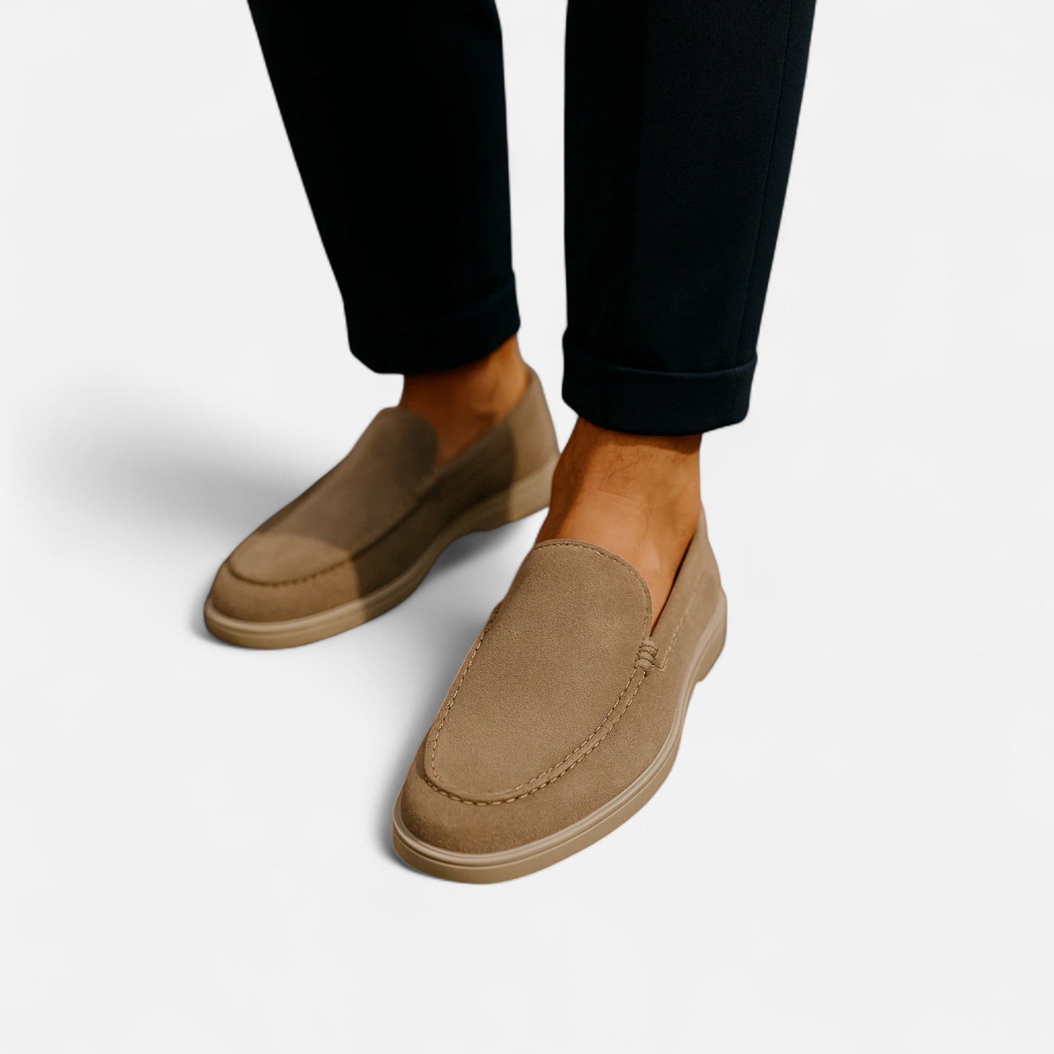 Mocassins en cuir de cerf pour hommes – Classiques et confortables, élégance intemporelle