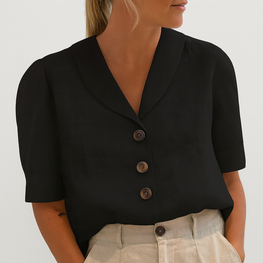 Dames Blouse met Knoopsluiting