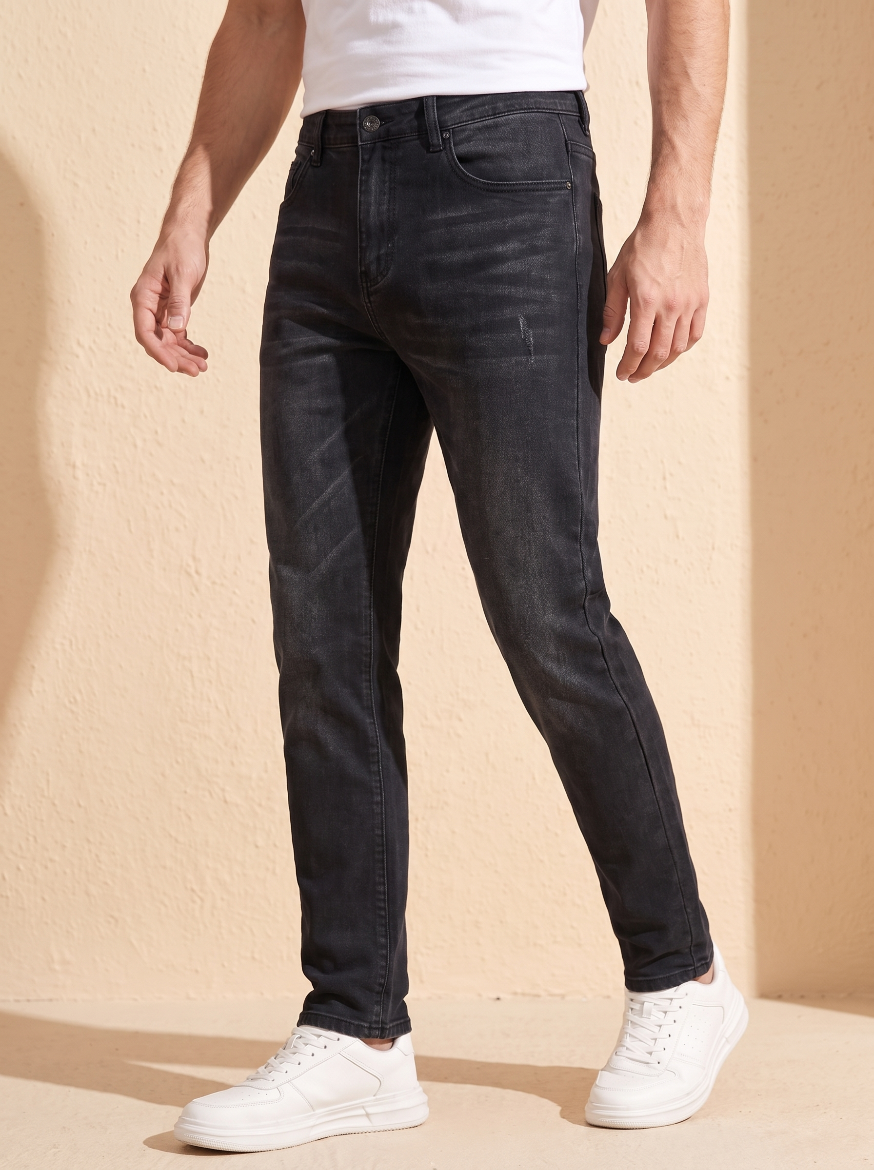 Stretch Jeans til Mænd med Normal Pasform
