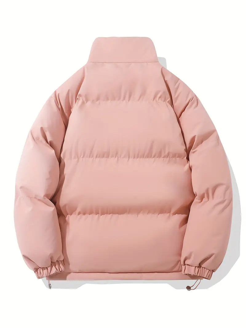 NOUVEAU RICHE Kapuzenjacke Klassisches Design Warme Winterjacke Winter