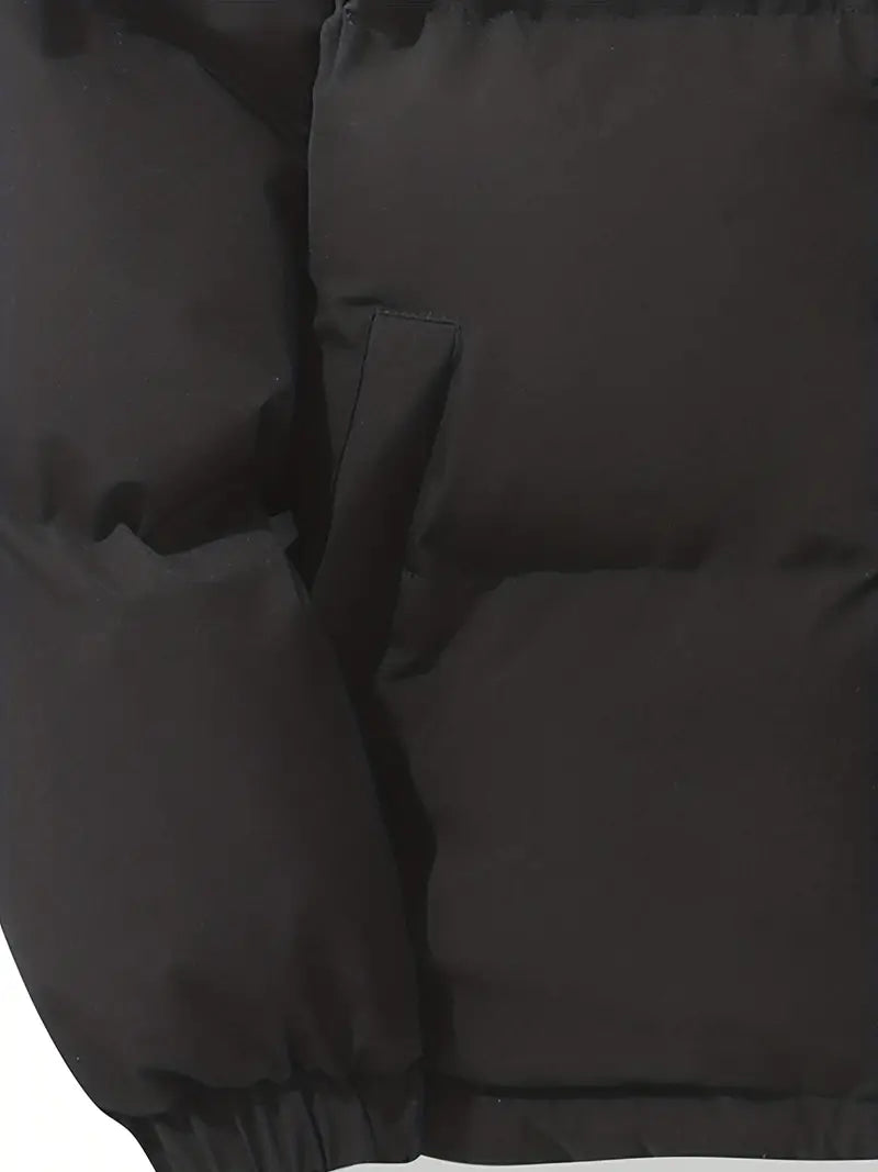 NOUVEAU RICHE Kapuzenjacke Klassisches Design Warme Winterjacke Winter
