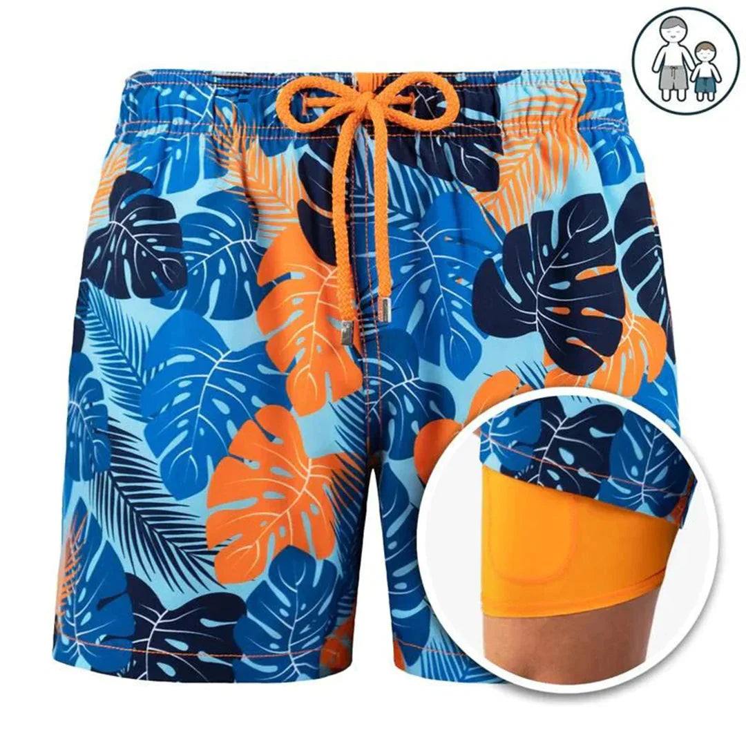 Badeshorts til Herre – Hurtigtørrende Badebukser med Meshfor
