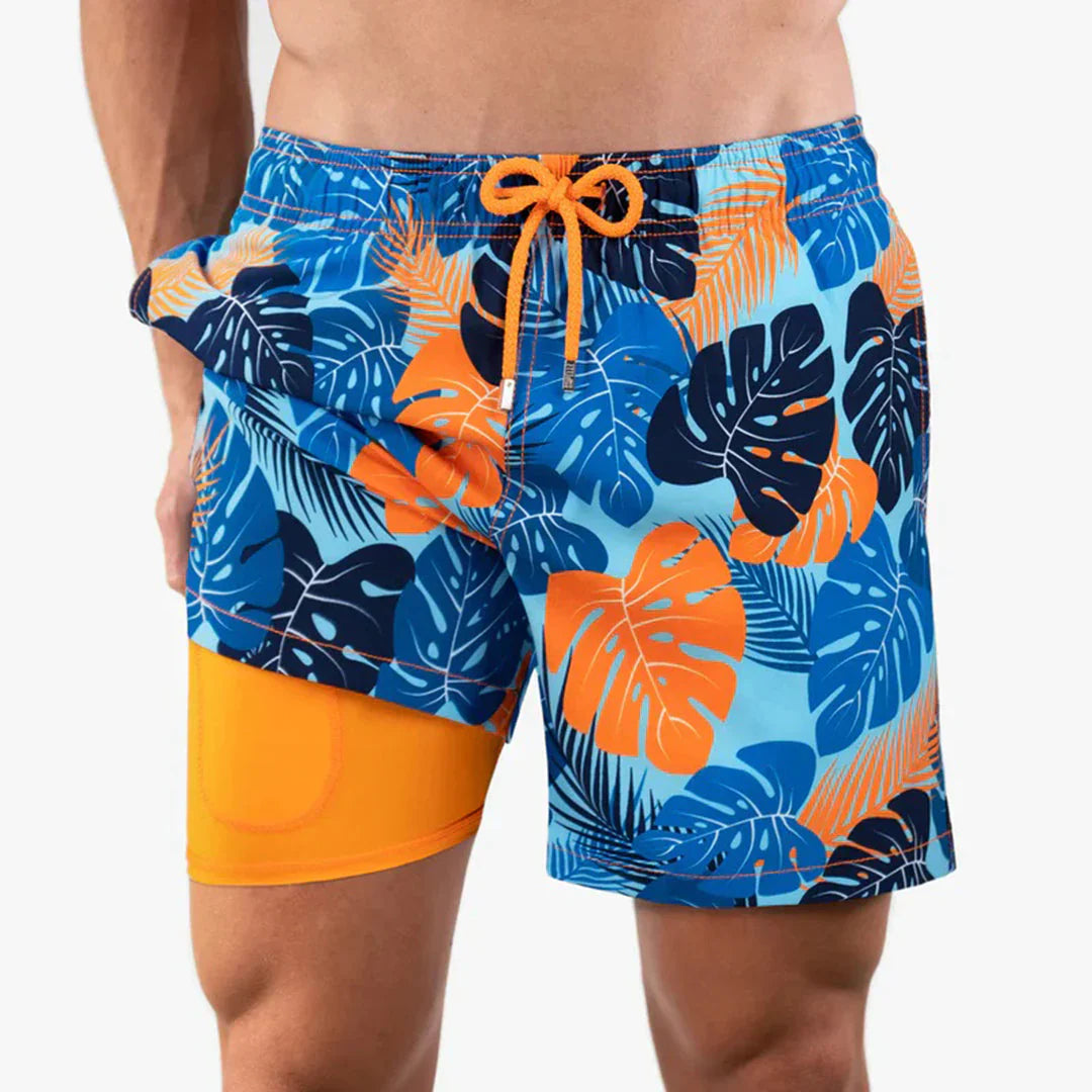Badeshorts til Herre – Hurtigtørrende Badebukser med Meshfor
