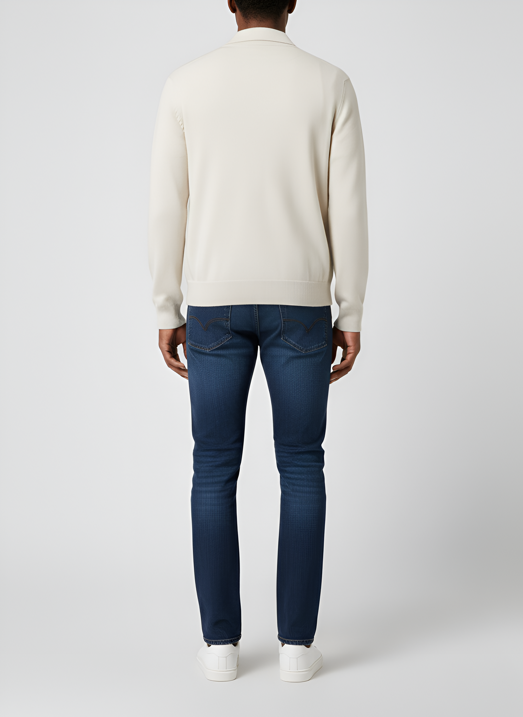 Bellivaro ανδρική μερινό μάλλινη ζακέτα με φερμουάρ