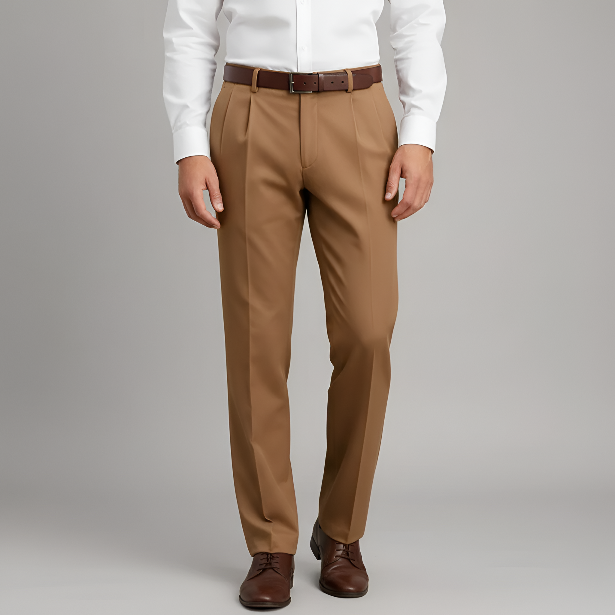 Bellivaro ανδρικό παντελόνι κοστουμιού με ίσια πόδια και κλασική εφαρμογή
