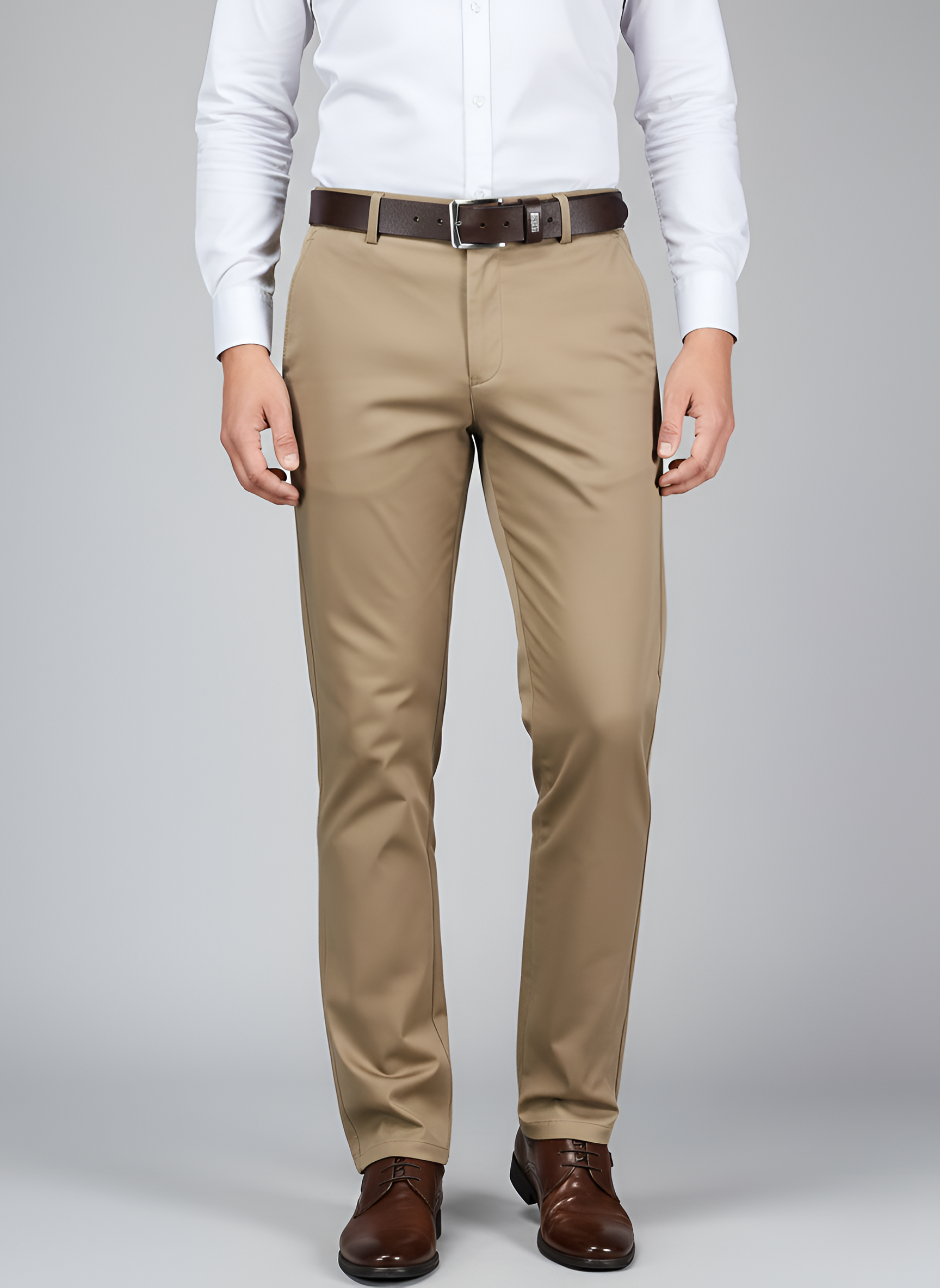 Bellivaro ανδρικό παντελόνι με ελαστικότητα και κανονική εφαρμογή για εργασία και καθημερινή χρήση
