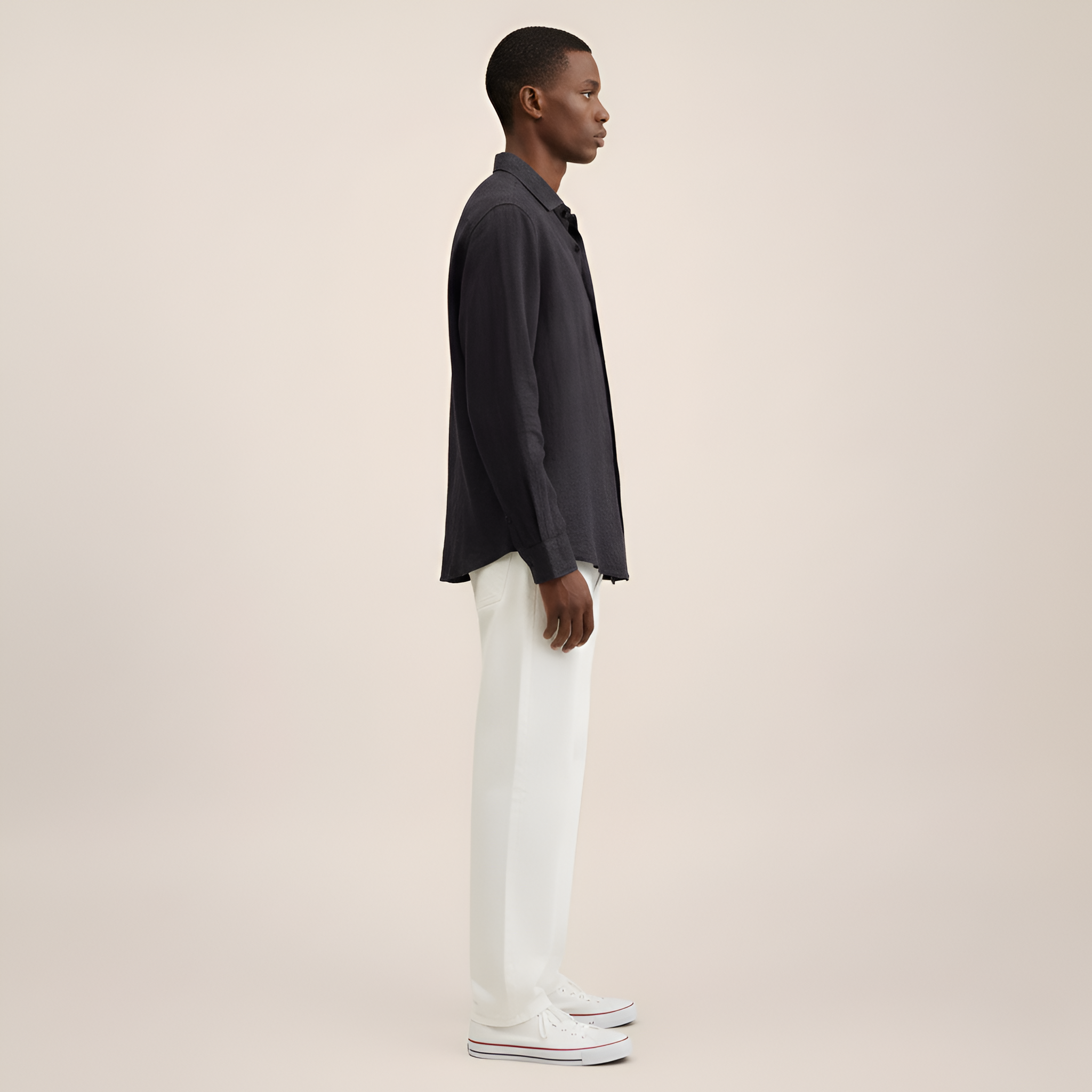 Bellivaro ανδρικό πουκάμισο από λινό μακρυμάνικο casual εφαρμογή