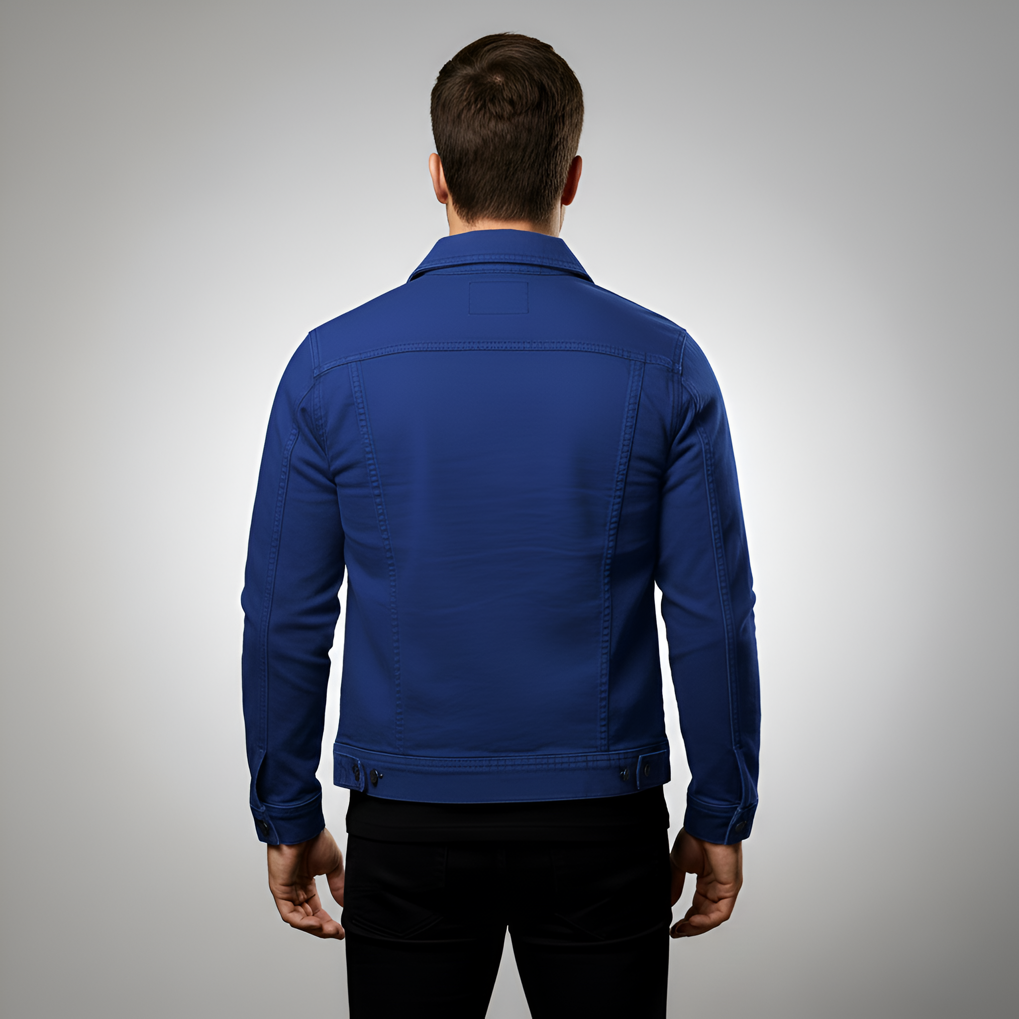 Chaqueta vaquera de algodón para hombre Bellivaro con corte clásico