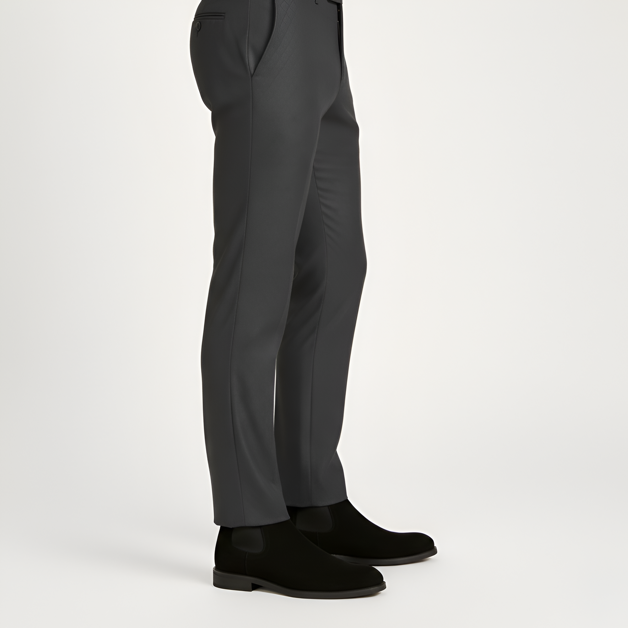 Bellivaro Chelsea férfi csizma velúr bőrből, alacsony talppal