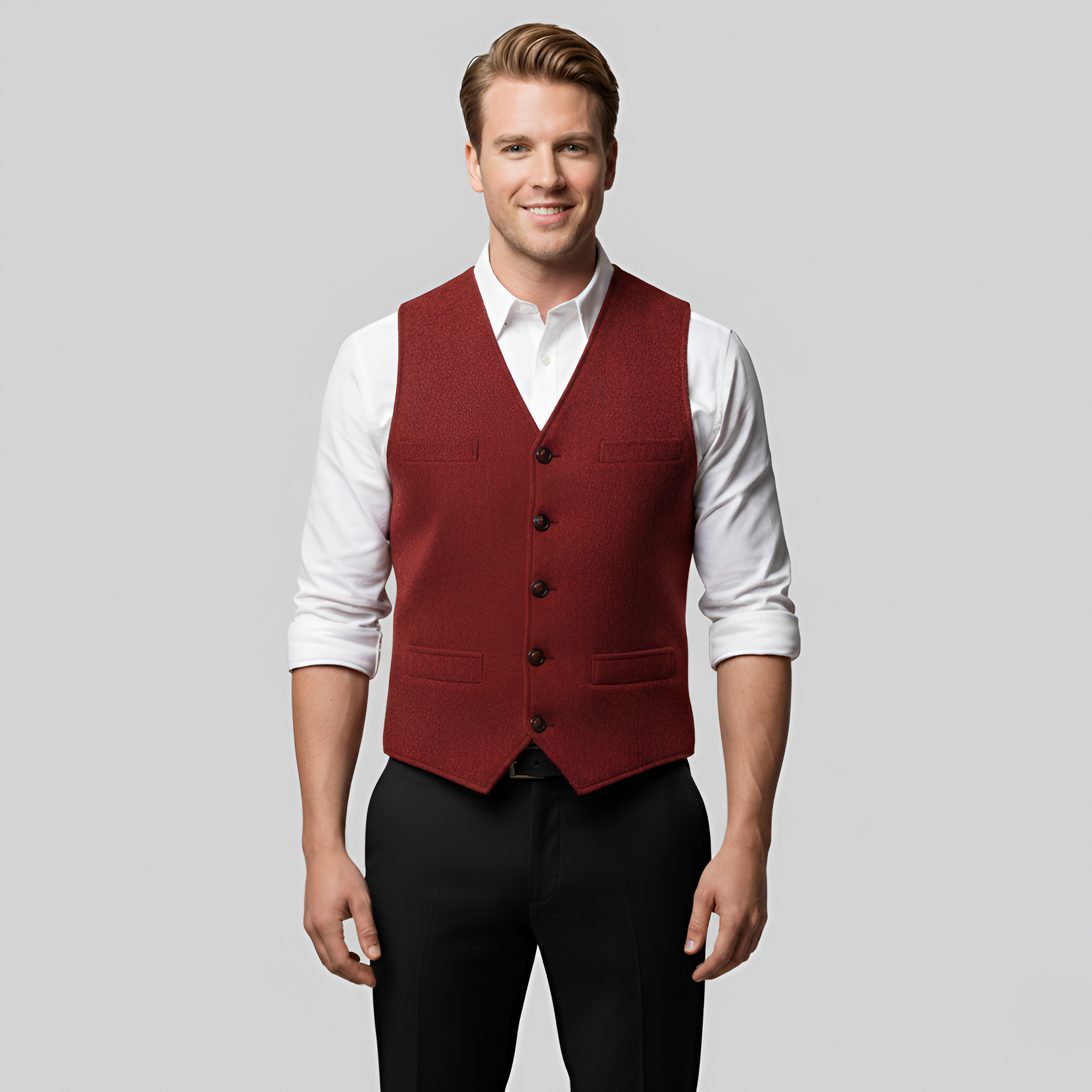 Bellivaro férfi mellény klasszikus szabású