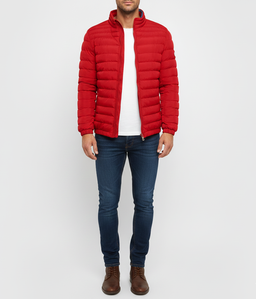 Bellivaro ανδρικό μπουφάν puffer ελαφρύ χειμερινό μπουφάν