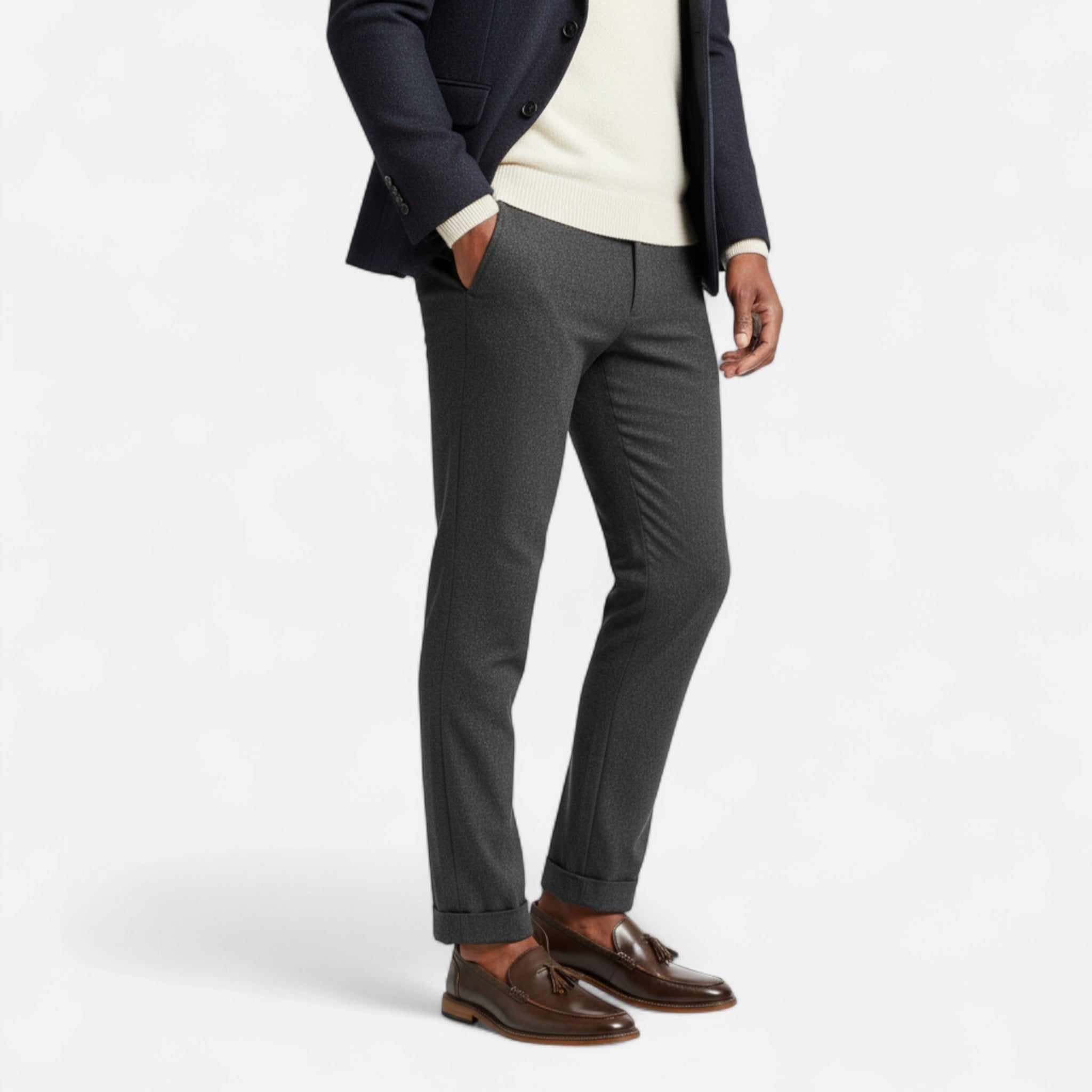 Mocassins de luxe pour homme en cuir