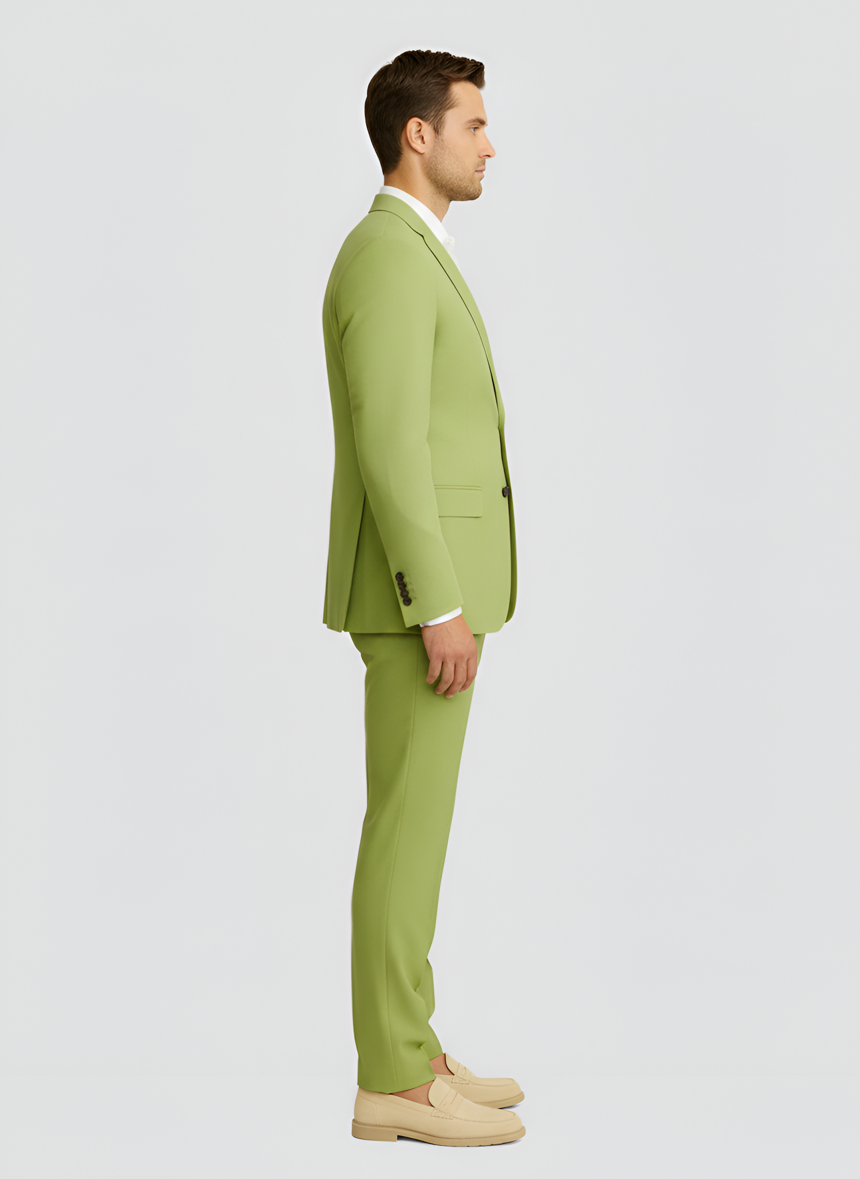 Bellivaro Pánsky oblek z vlnenej zmesi Slim Fit