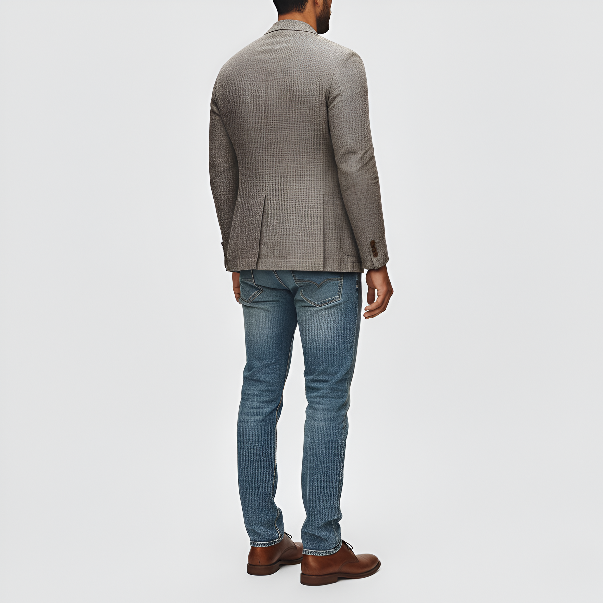 Blazer homme Bellivaro en mélange de lin avec coupe classique