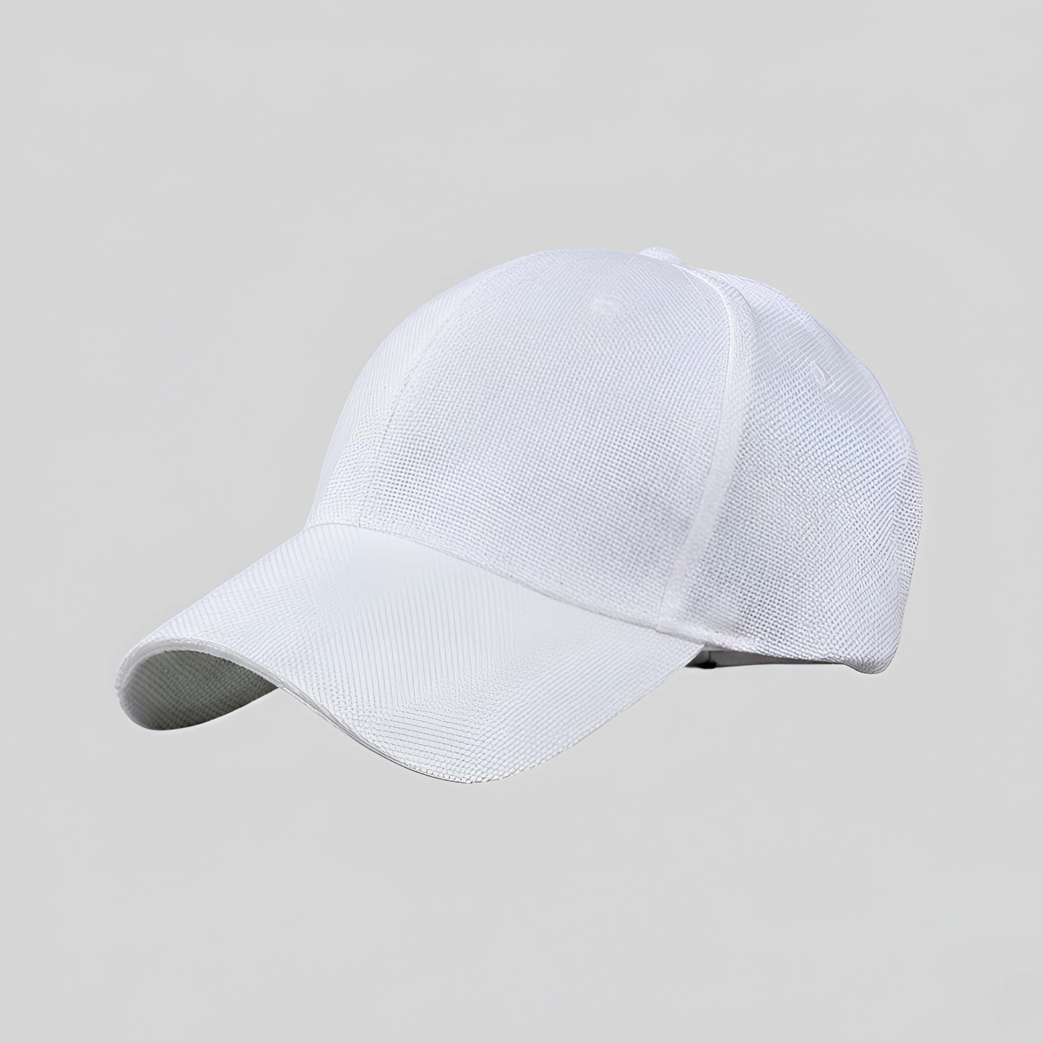 Baseball cap til herre i bomuld med justerbar lukning