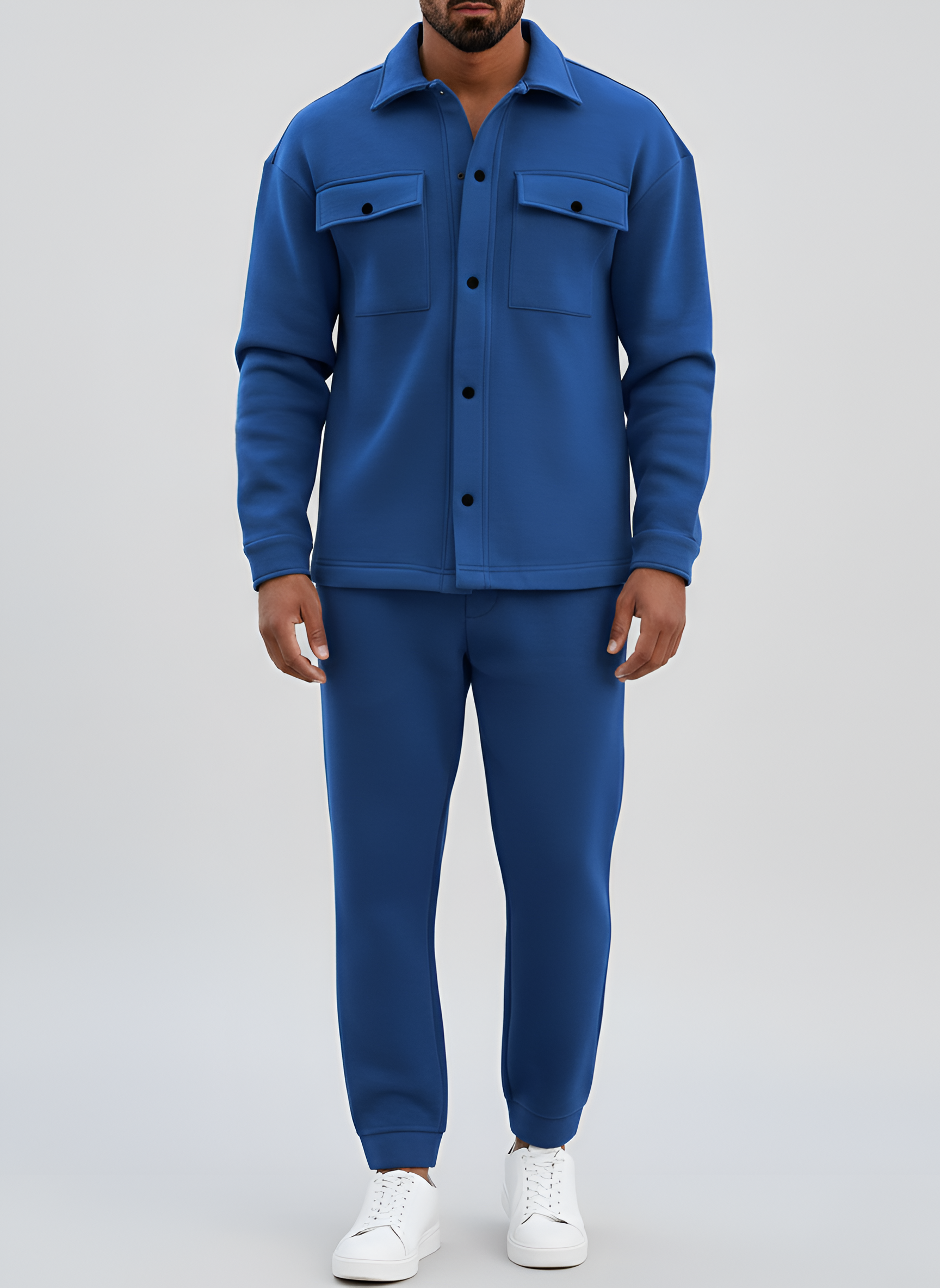 Σετ προπόνησης Bellivaro για άντρες, σετ τζόκινγκ με μπουφάν και παντελόνια, άνετη εφαρμογή