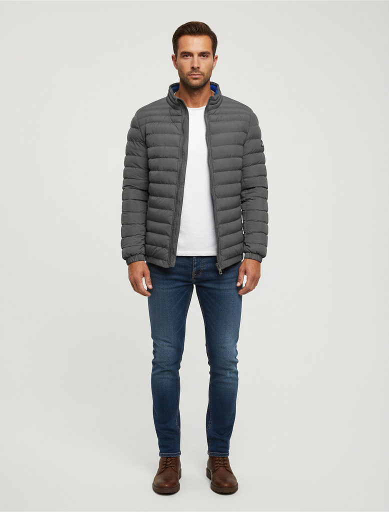 Bellivaro ανδρικό μπουφάν puffer ελαφρύ χειμερινό μπουφάν