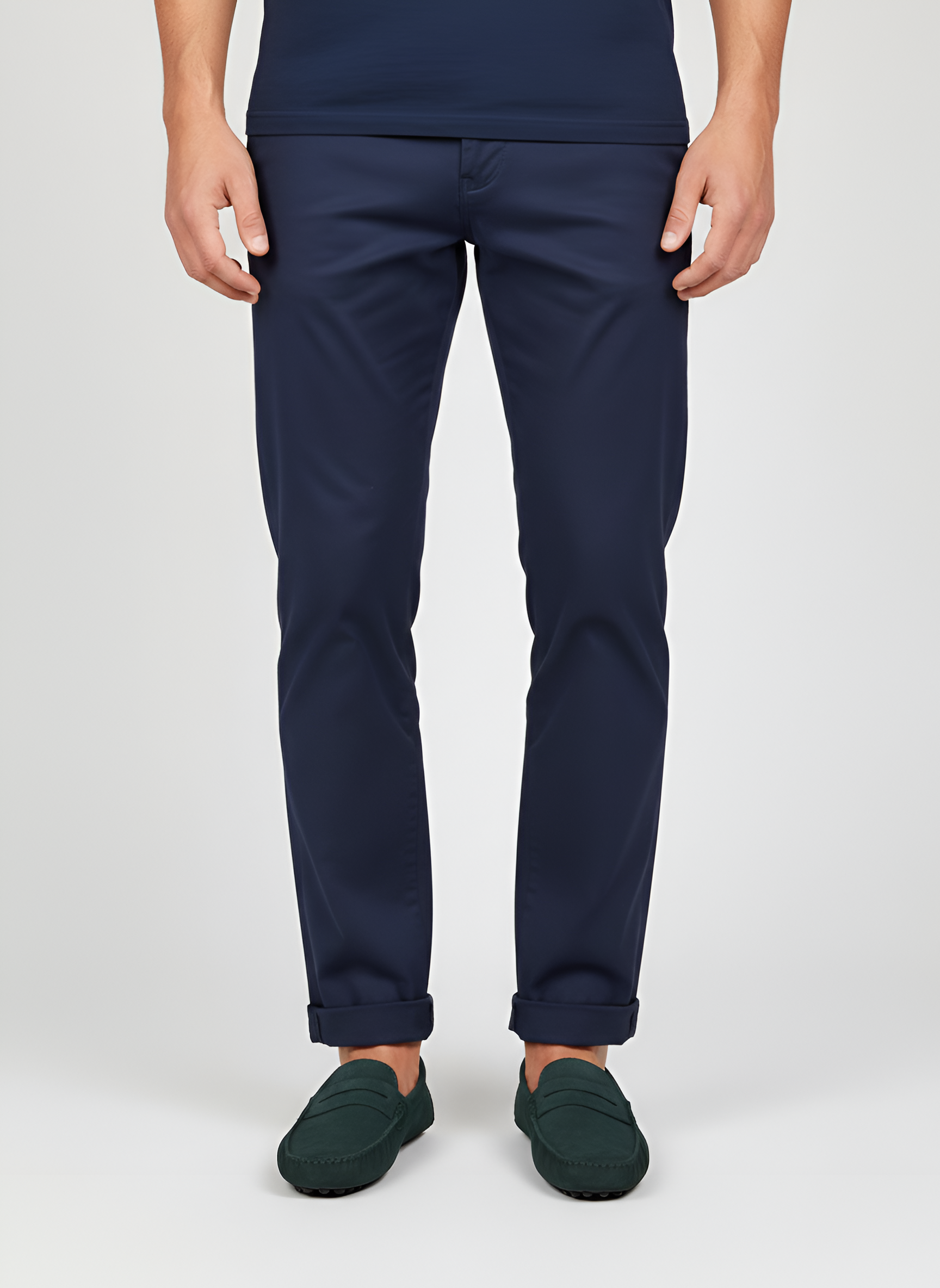 Bellivaro Herre Loafers i Ruskind Komfortable Mokkasiner i Læder