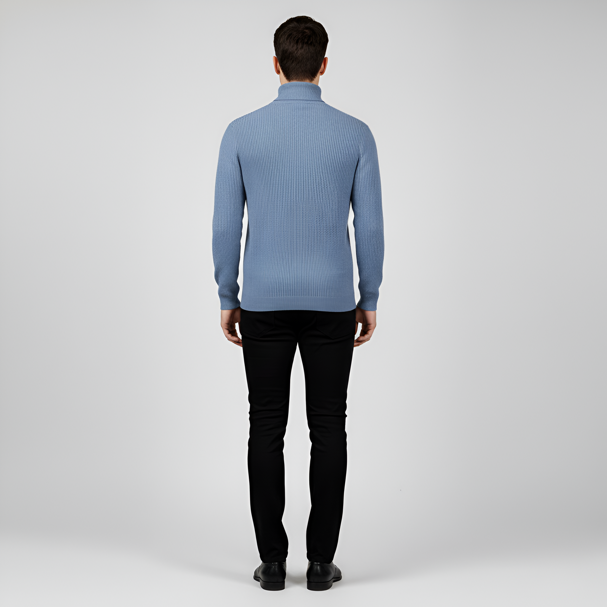 Pull à col roulé en laine pour homme Bellivaro