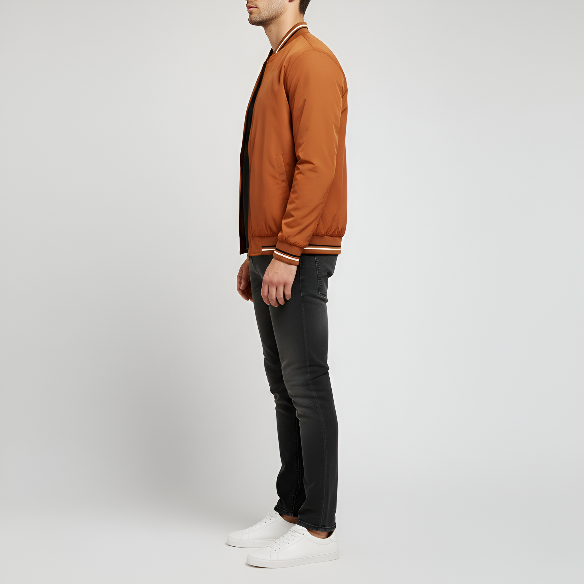 Bellivaro pánska bomber bunda ľahká vetrovka