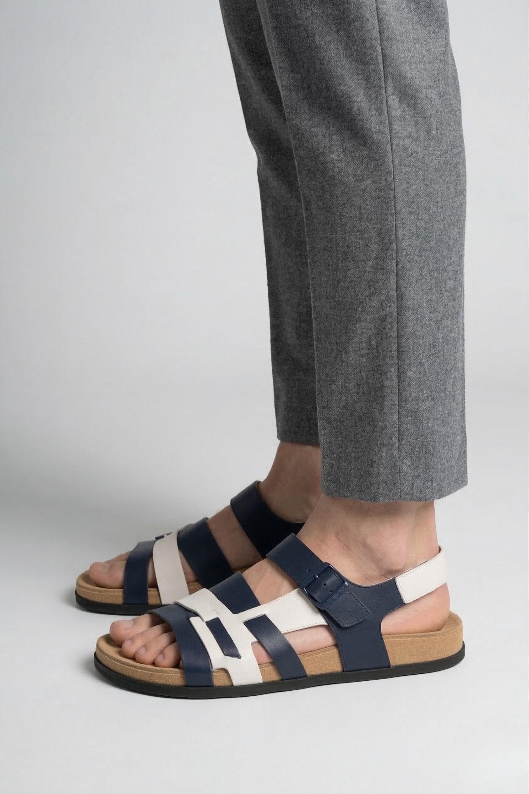 Męskie sandały z paskami Komfortowe sandały letnie Sandały na co dzień i na plażę