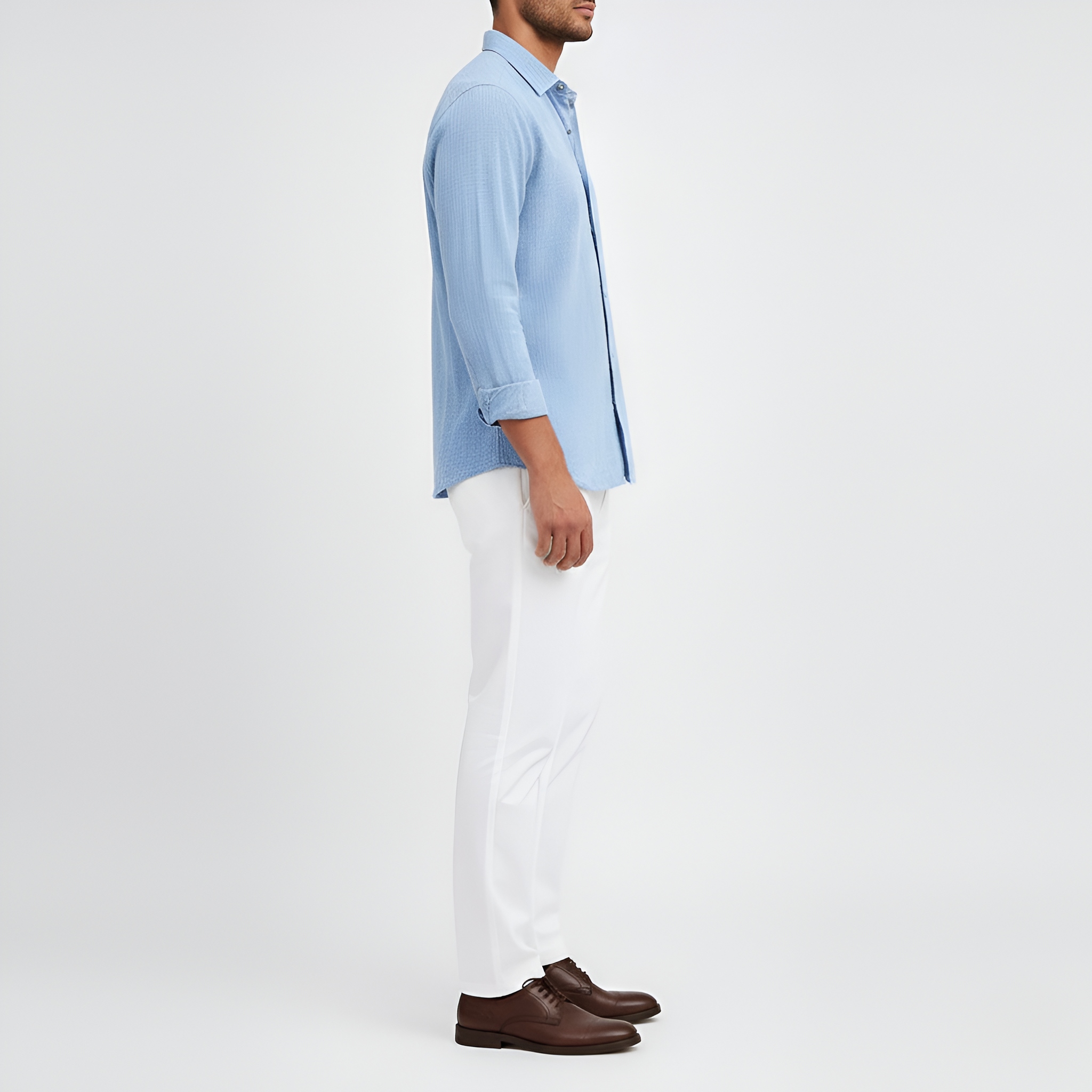 Bellivaro férfi pamut ing hosszú ujjakkal