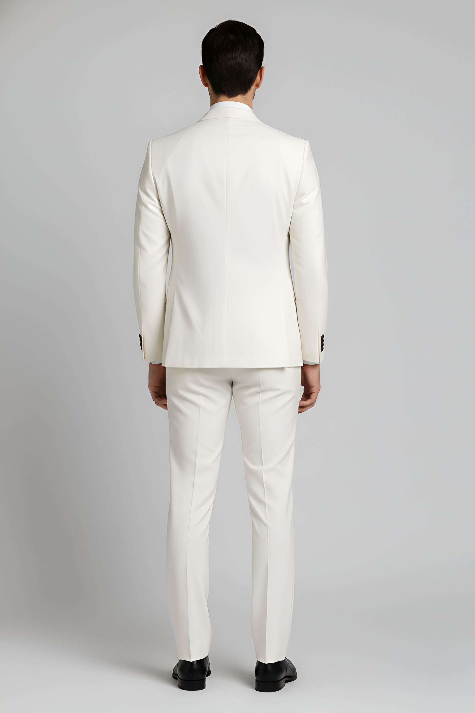 Bellivaro herre jakkesæt i klassisk pasform med vest