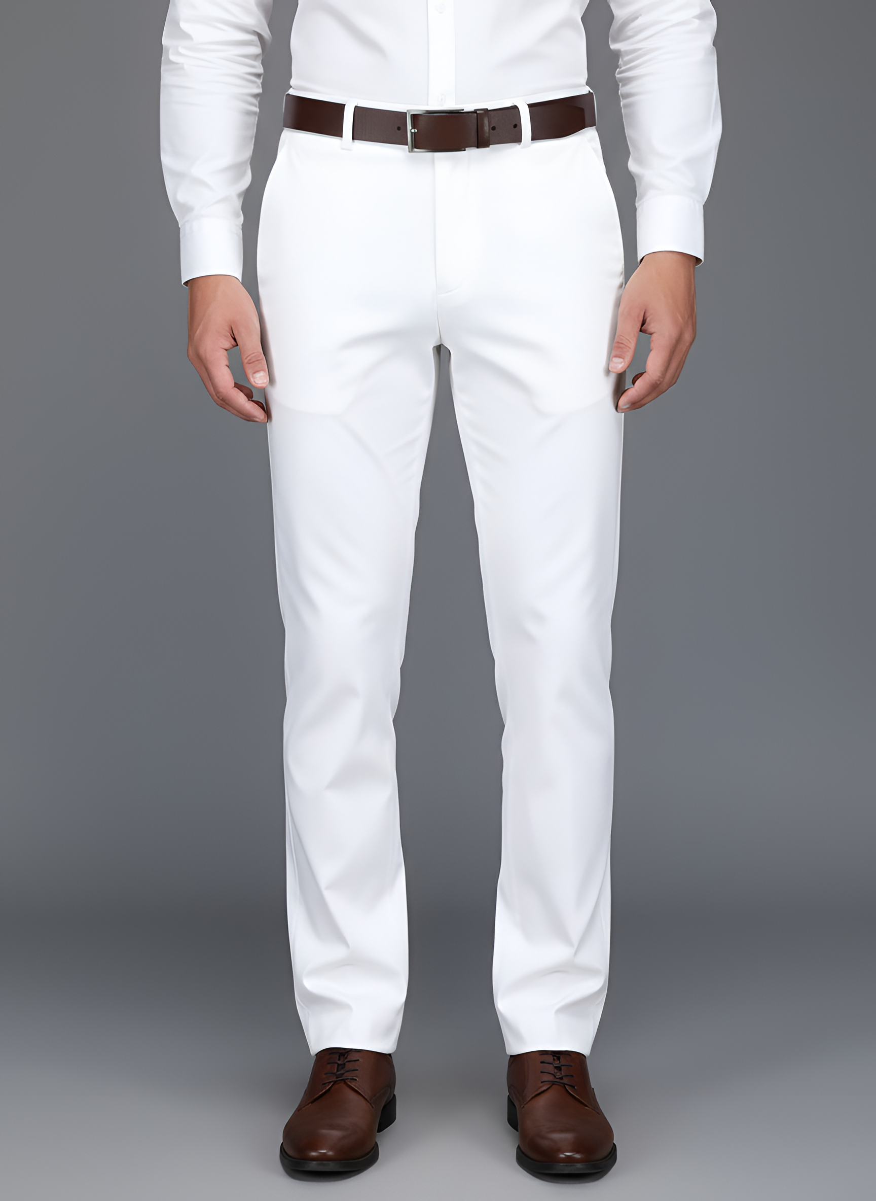 Bellivaro ανδρικό παντελόνι με ελαστικότητα και κανονική εφαρμογή για εργασία και καθημερινή χρήση