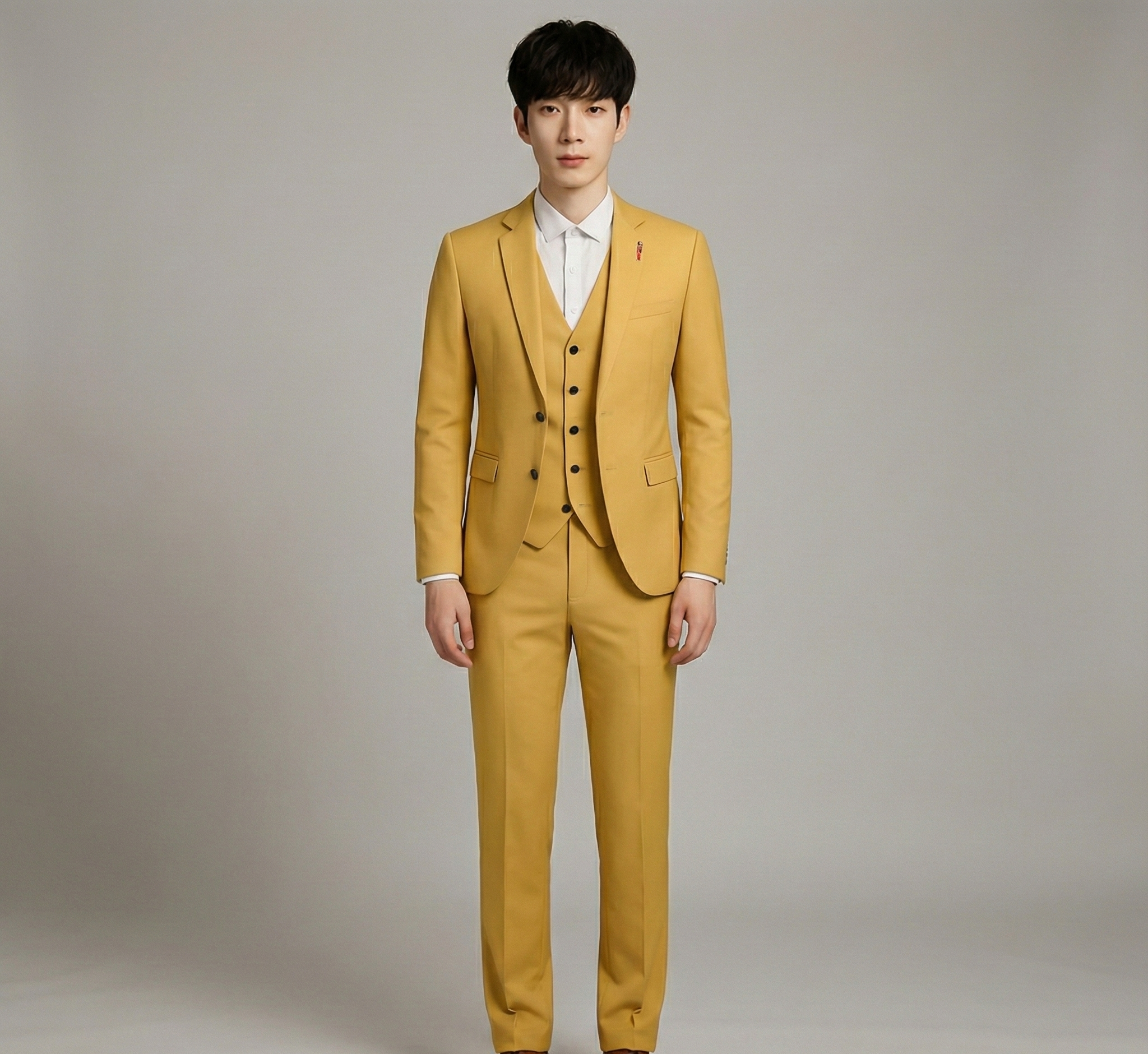 Ανδρικό κοστούμι Bellivaro 3 τεμαχίων slim fit για γιορτές και γάμους