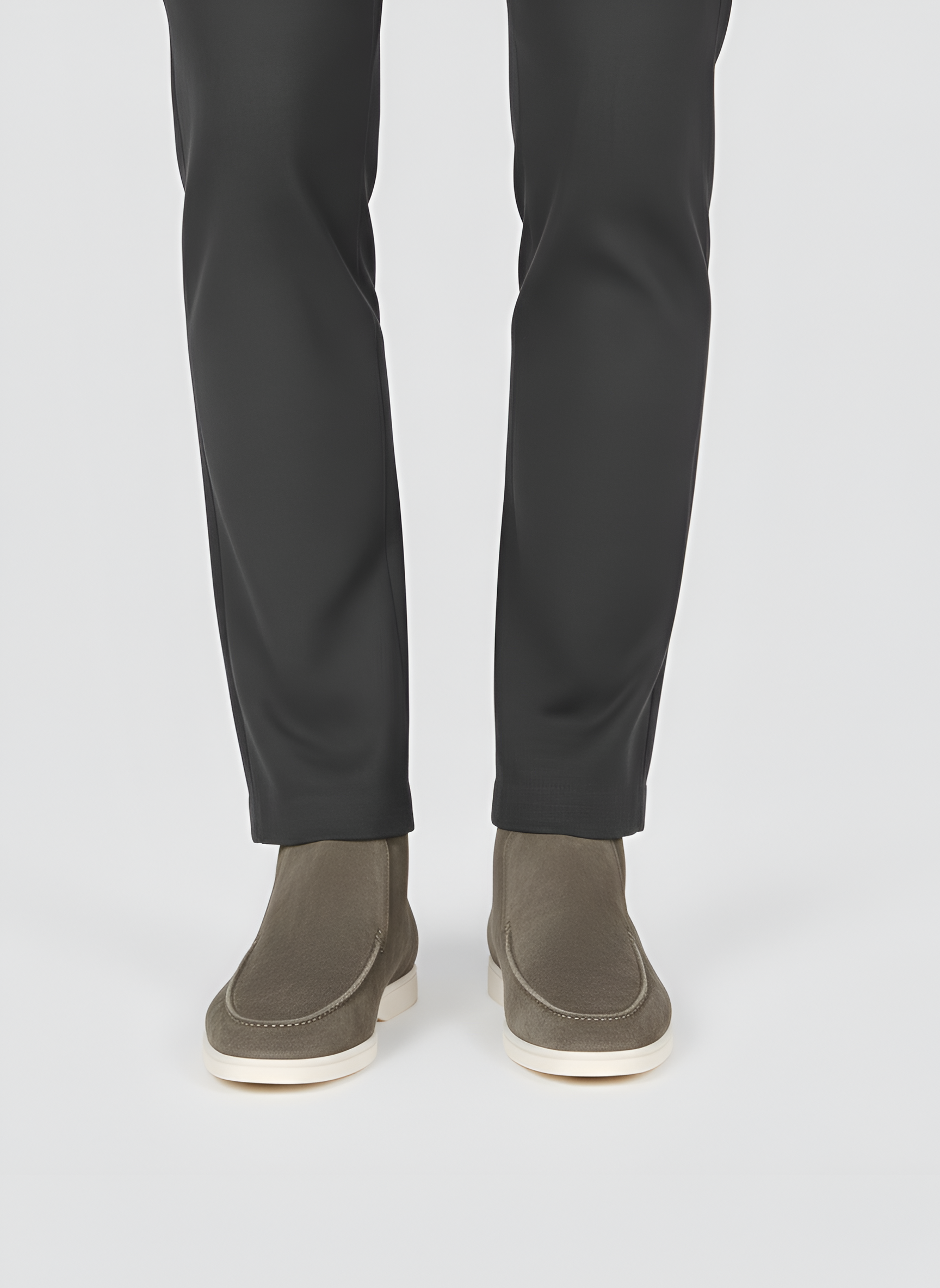 Bellivaro Herre Loafers i Ruskind med Slip-On Design og Komfortabel Sål