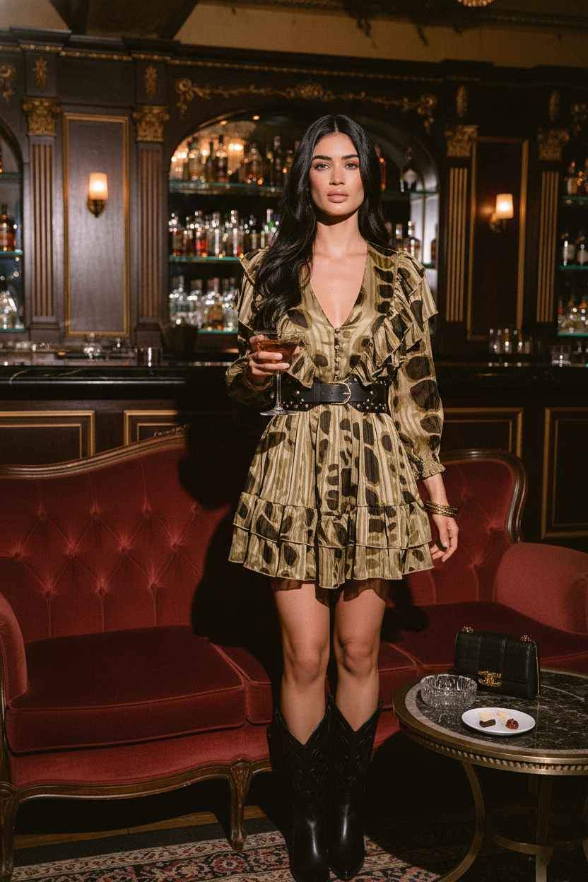 Abito Safari Chic