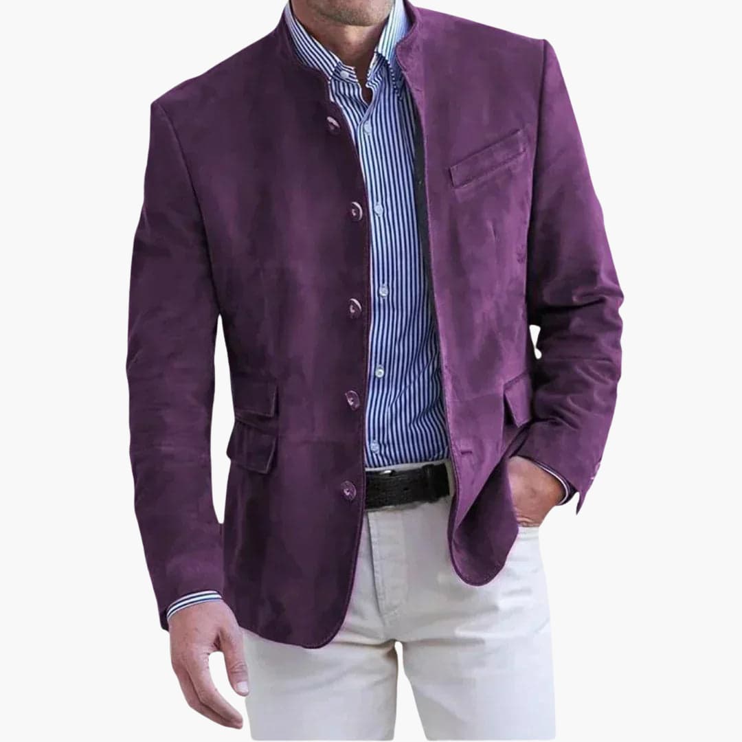 Herren Blazer | Stehkragen & Smarter Look