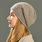 Cashmere Beanie til Kvinder med Blød Pasform