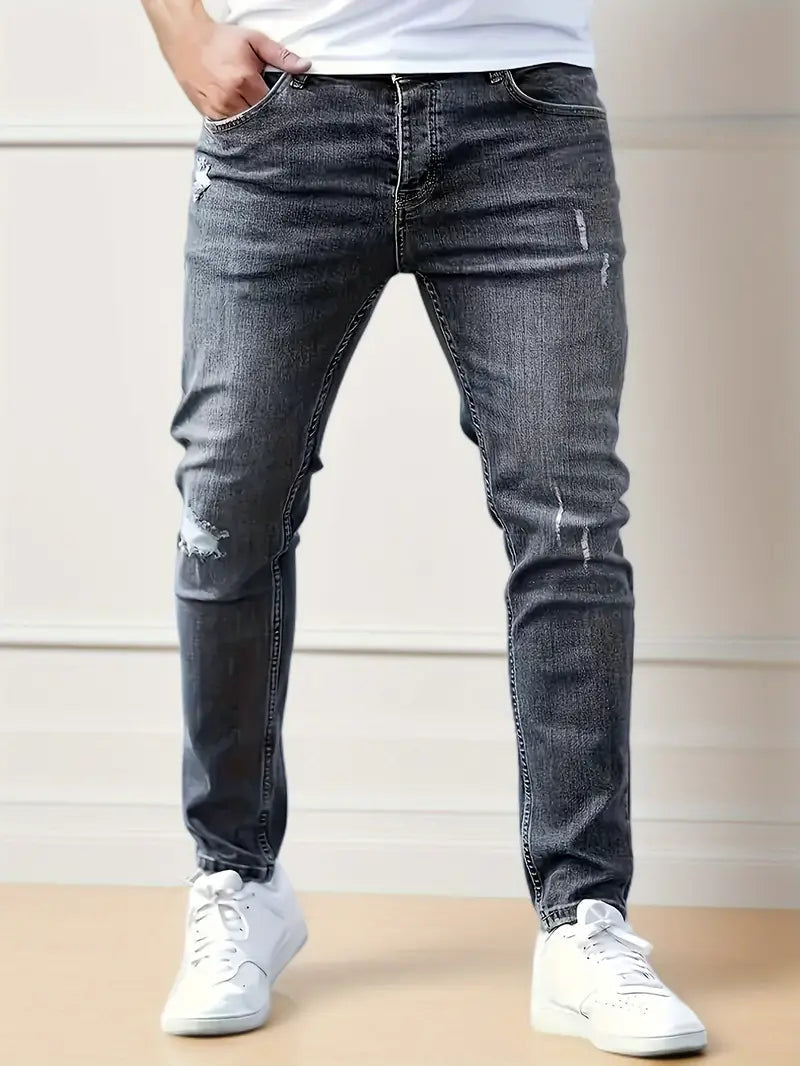 Slim Fit Bukser til Mænd med Skræddersyet Look