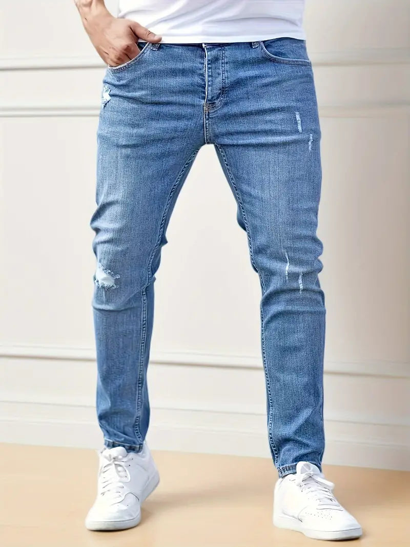 Slim Fit Bukser til Mænd med Skræddersyet Look
