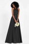 Robe de cérémonie trapèze raffinée